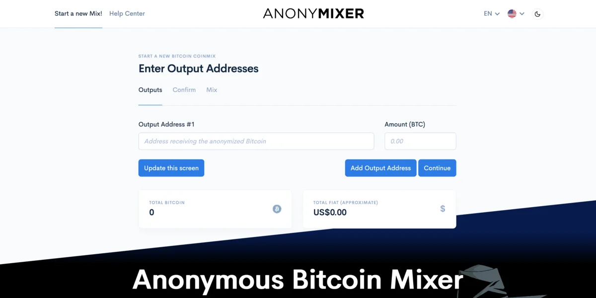 Anonymixer Bitcoin Mixer