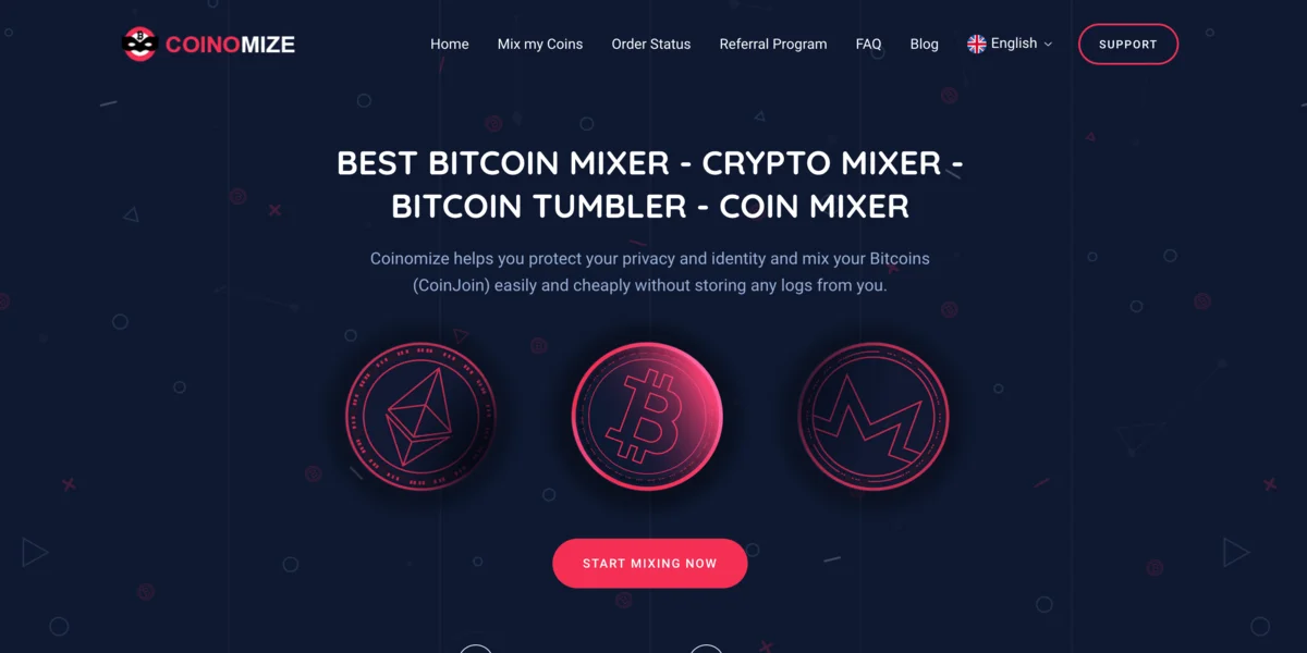Coinomize Bitcoin Mixer